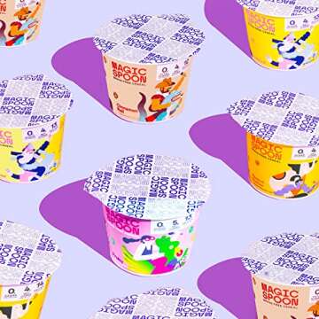 Magic Spoon Cereal, Variety 8-Pack Single Serve Cups - Keto & Low Carb Lifestyles, Gluten & Grain Free, High Protein, 0g Sugar