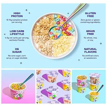 Magic Spoon Variety Pack of Healthy Cereal Cups