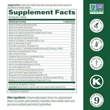 MegaFood Women's Advanced Multivitamin for Women - Doctor-Formulated With Iron, Choline, Vitamin D, ...