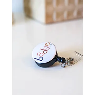 Fur Mama Retractable ID Badge Reel for Stylish Professionals
