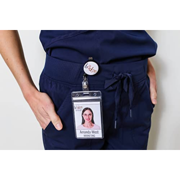 Fur Mama Retractable ID Badge Reel for Stylish Professionals