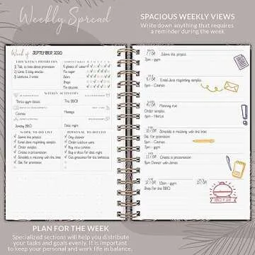 PLANBERRY Weekly Planner Premium - Undated Organizer for Life