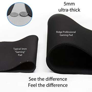 Traverse Ridge Gaming Mouse Pad 46-inch Extra Thick Large