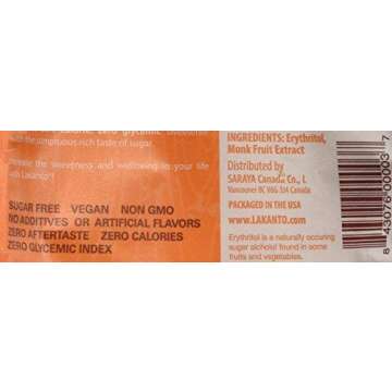 Lakanto - Golden Sweetener All Natural Sugar Substitute 235g/8.29 - 2 PACK