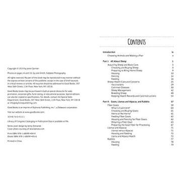 The Good Living Guide to Keeping Sheep and Other Fiber Animals: Housing, Feeding, Shearing, Spinning, Dyeing, and More