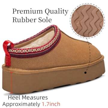 Tanamo Platform Slippers Women Ultra Mini Boots Ladie Shoes Outdoor Indoor Short Ankle Fur Fleece Fu...