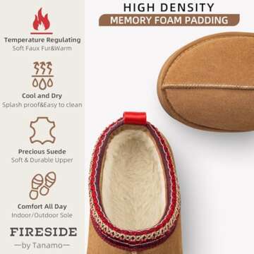 Tanamo Platform Slippers Women Ultra Mini Boots Ladie Shoes Outdoor Indoor Short Ankle Fur Fleece Fuzzy Cozy Fluffy Lining Comfortable Memory Foam