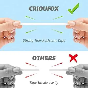 CRIOUFOX Refillable White-Out Correction Tape Set, Compact and Cute