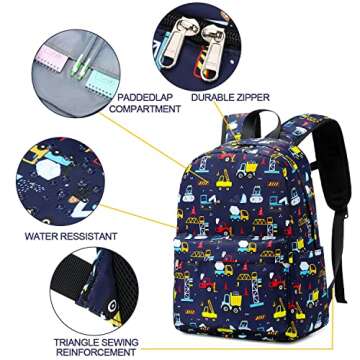 Aimeen Back to School Preschool Backpack,Little Kids Backpacks for Boys Girls Cute Lightweight Water...