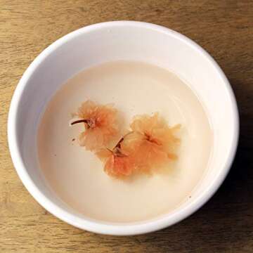Salt-Pickled Cherry Blossom Sakura Tea, 40g, No Artificial Additives, Product of Japan