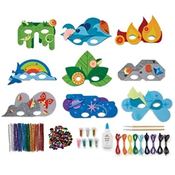 Kid Made Modern Make a Mask Kit For Creative Kids