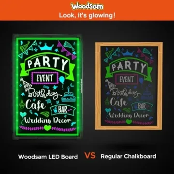 Woodsam LED Neon Board for Bright Signage and Menu