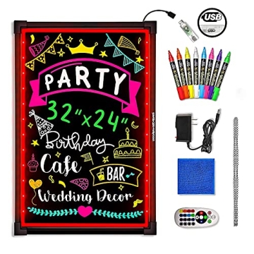 Woodsam LED Neon Board for Bright Signage and Menu