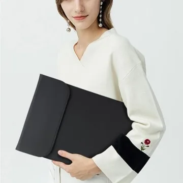 HYZUO 15-16 Inch Laptop Sleeve for MacBook Pro with Pouch