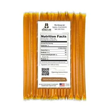 The Honey Jar - Wildflower Varietal Honey Sticks - Delicious Pure Honey Straws for Tea and Treats (2...