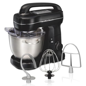 Hamilton Beach Stand Mixer 4 Quarts 7 Speeds Dough Hook, Mixer
