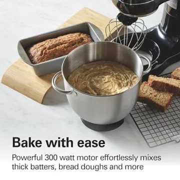 Hamilton Beach Stand Mixer 4 Quarts 7 Speeds Dough Hook, Mixer