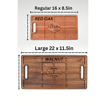 Drapela Personalized Charcuterie Board - Custom Engraved Wood Board