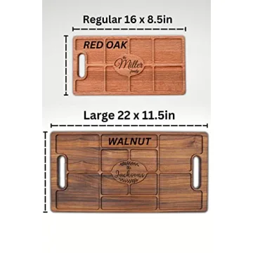 Drapela Personalized Charcuterie Board - Custom Engraved Wood Board