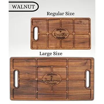 Drapela Personalized Charcuterie Board - Custom Engraved Wood Board