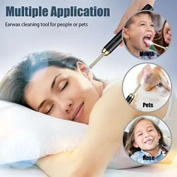 Ear Wax Removal Tool - with Otoscope, Ear Cleaner with 1080P and Camera