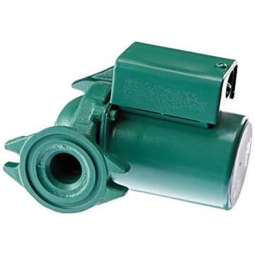 Taco 007-F5 Cast Iron Circulator, 1/25 HP