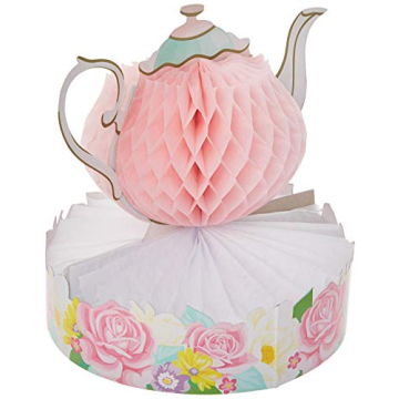 Creative Floral Tea Party Centerpiece for Celebrations