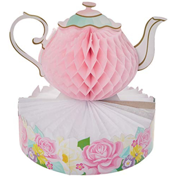 Creative Floral Tea Party Centerpiece for Celebrations