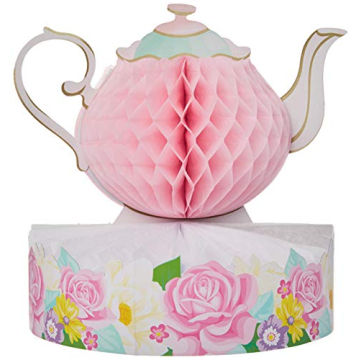 Creative Floral Tea Party Centerpiece for Celebrations