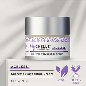 MyCHELLE Dermaceuticals Supreme Polypeptide Cream (1.2 Fl Oz) - Recontouring Anti-Aging Cream with P...