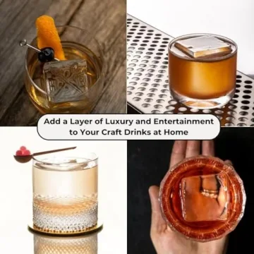 Klaris Mini Clear Ice Maker for Perfect Cocktails