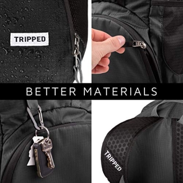 TRIPPED Travel Gear Lightweight Foldable Backpack 35L