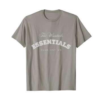 Essentials Club Varsity Grey T-Shirt for Every Occasion