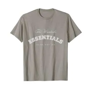 Essentials Club Varsity Grey T-Shirt for Every Occasion