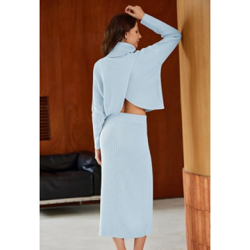 Stylish Women's Fall Sweater Set For Casual Comfort