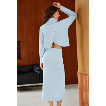 Stylish Women's Fall Sweater Set For Casual Comfort