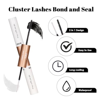 Lash Clusters DIY Kit - 204pcs Eyelash Extensions
