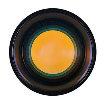 OMTech F Theta Lens for Fiber Laser Engraver, 150mm Sino Galvo Scanning Lens for 1064nm Fiber Laser Marking Machine, Laser Field Lens Replacement for 20W 30W 50W 60W Fiber Laser Engraving Machines