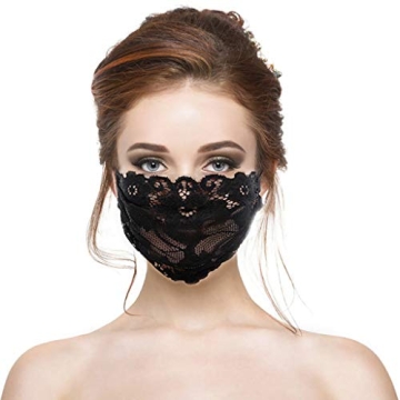 ZGG Breathable Lace Face Mask for Stylish Protection