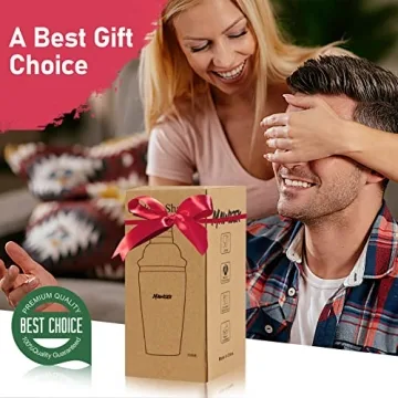 Professional Cocktail Shaker Set - 25oz Bartender Tools