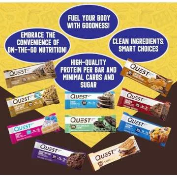 NOSH PACK Quest Protein Bars - Ten Flavor Variety Pack