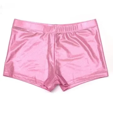 ZIZI Girls Sparkle Dance Gymnastics Shorts for Active Fun