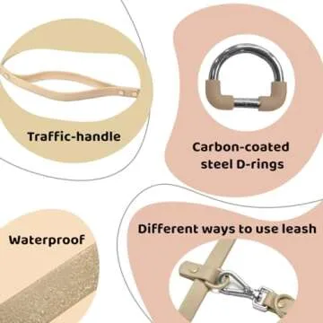 Heavy Duty Hands Free Dog Leash for Active Owners