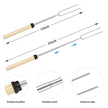 Camping Cooking Utensils Set, Stainless Steel Grill Tools, Camping BBQ Cookware Gear and Equipment f...