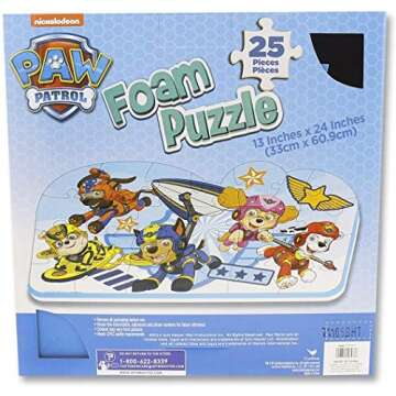 Gift Item Paw Patrol Foam Floor Puzzle by Cardinal (25 Piece), Multicolor