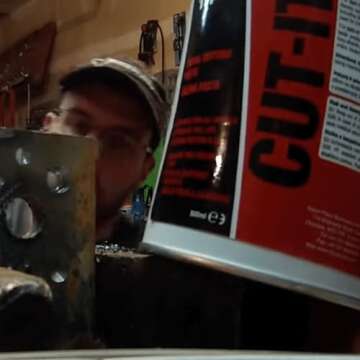 TTP Hard Drills Cutting Fluid for Metal Drilling - Thread Tapping and die & bandsaw Blade Lathe Lubricant, lubricating Water Soluble coolant Compound, Cut or Drill Aluminum & Stainless