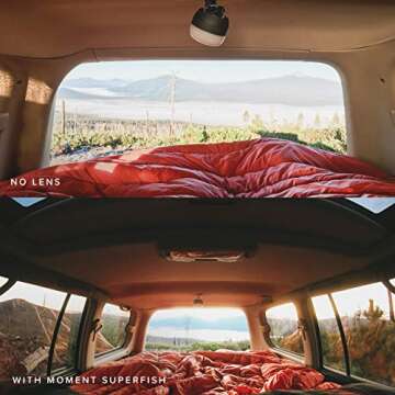 Moment Fisheye Lens - 15mm Attachment Lens for iPhone Pixel Galaxy OnePlus Phones