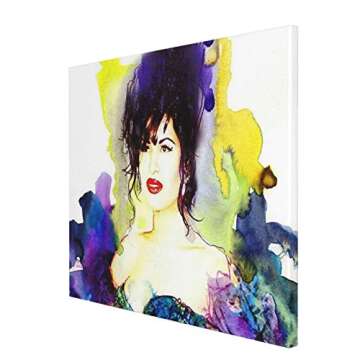Se-Le-Na Quintanilla Canvas Wall Art Prints Paintings Wall Artworks Picture for Living Room Bedroom Decoration Ready to Hang 16x20in Horizontal