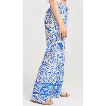 Shop Seven Wonders Santino Pants - Lightweight Botanical Design