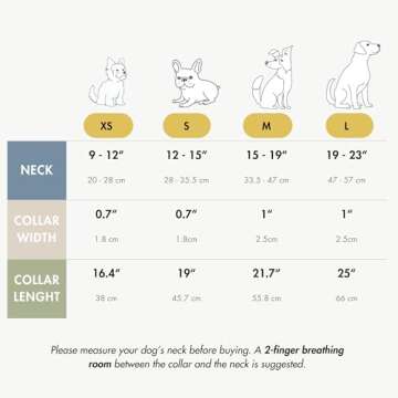 NINA WOOF Milan Vegan Leather Dog Collar - Padded Luxury Dog Collar with Adjustable Buckle - Collar ...